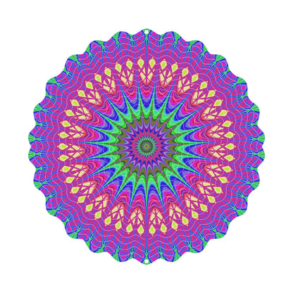 Hanging wind spinners for indoor and outdoor use