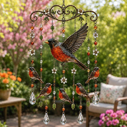 🐦🎐Graceful Hummingbird Wind Chime