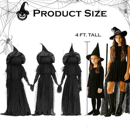🔥Halloween Pre Sale 49% OFF-🧙‍♀️Lighted Halloween Witch Stakes