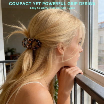 🔥 Magnetic No-Slip Hair Clips – Strong Hold Easy-Clip Set (4 PCS)