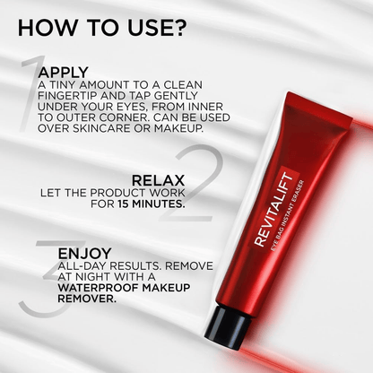 ✨HOT SALE 49% OFF🌿Eye Bag Instant Eraser, Tightens, Firms, & Blurs Wrinkles