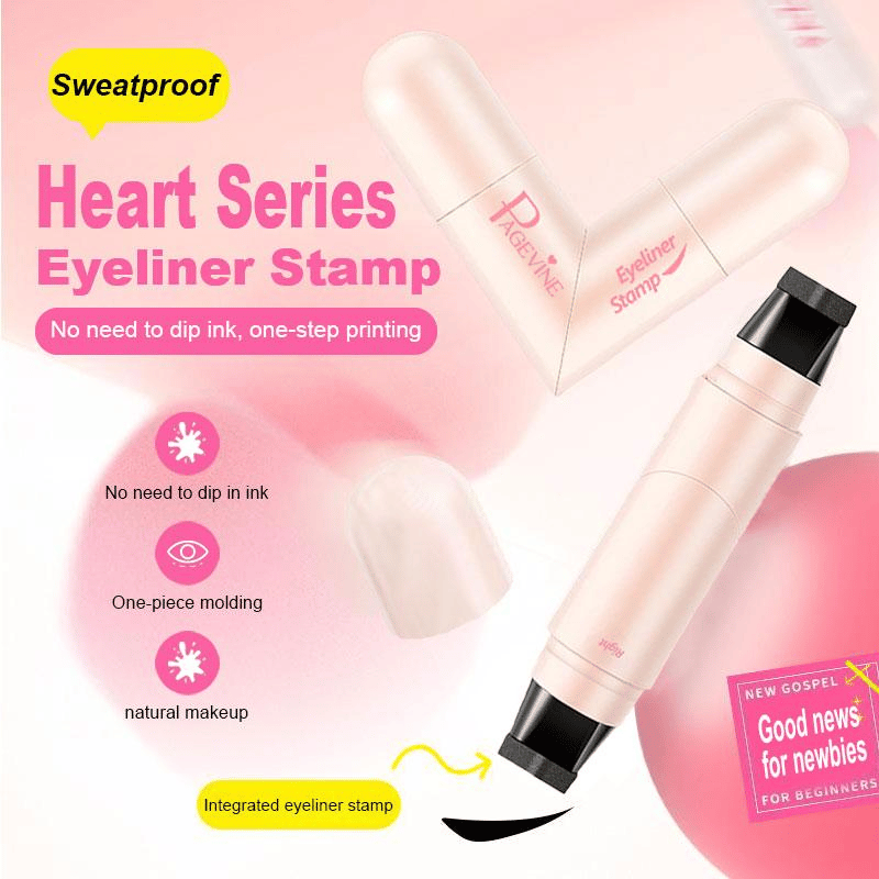 Buy 1  Get 1 Free⚡ 50K+ SOLD - Perfect Wing Stamp & Go - Easy Eyeliner Tool