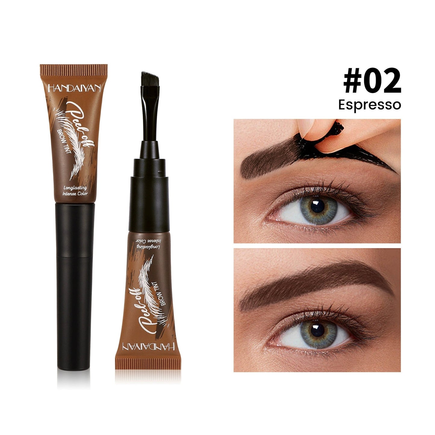 🌓Last Day 49% OFF-5-Color Tear-Off Brow Tint – Waterproof, Long-Lasting Pigment for Precise & Wild Brows, Easy-to-Use