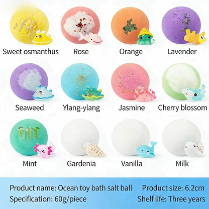 Bath Bombs for Kids with Surprise