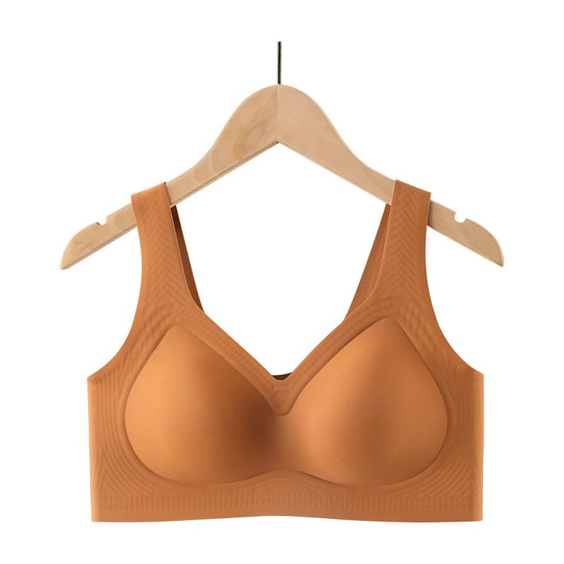 🎉Plus Size Wireless Jelly Bra -Seamless Full Coverage T-Shirt Bra
