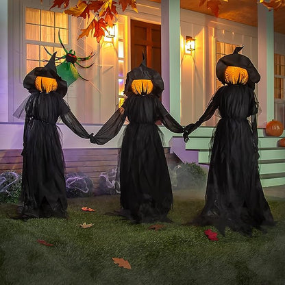 🔥Halloween Pre Sale 49% OFF-🧙‍♀️Lighted Halloween Witch Stakes