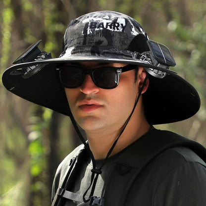 🔥Father's Day Sale 49% OFF - 2025 New Solar Fan Outdoor Fishing Hat