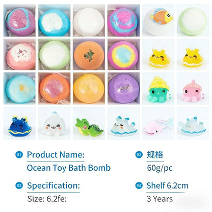 Bath Bombs for Kids with Surprise