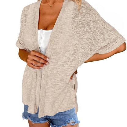 Womens Lightweight Cardigan 2026 Summer Short Sleeve