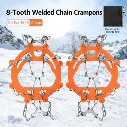 🔥LAST DAY 49% OFF - 🛠️Lightweight Crampons Anti-Slip Traction Snow Grips for Walking
