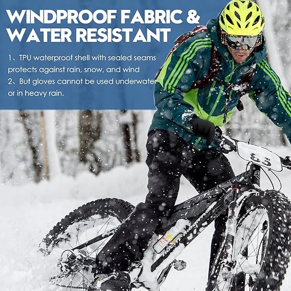 🔥Last Day 49%OFF🎁Winter Windproof Touchscreen Thermal Warm Gloves for Men and Women