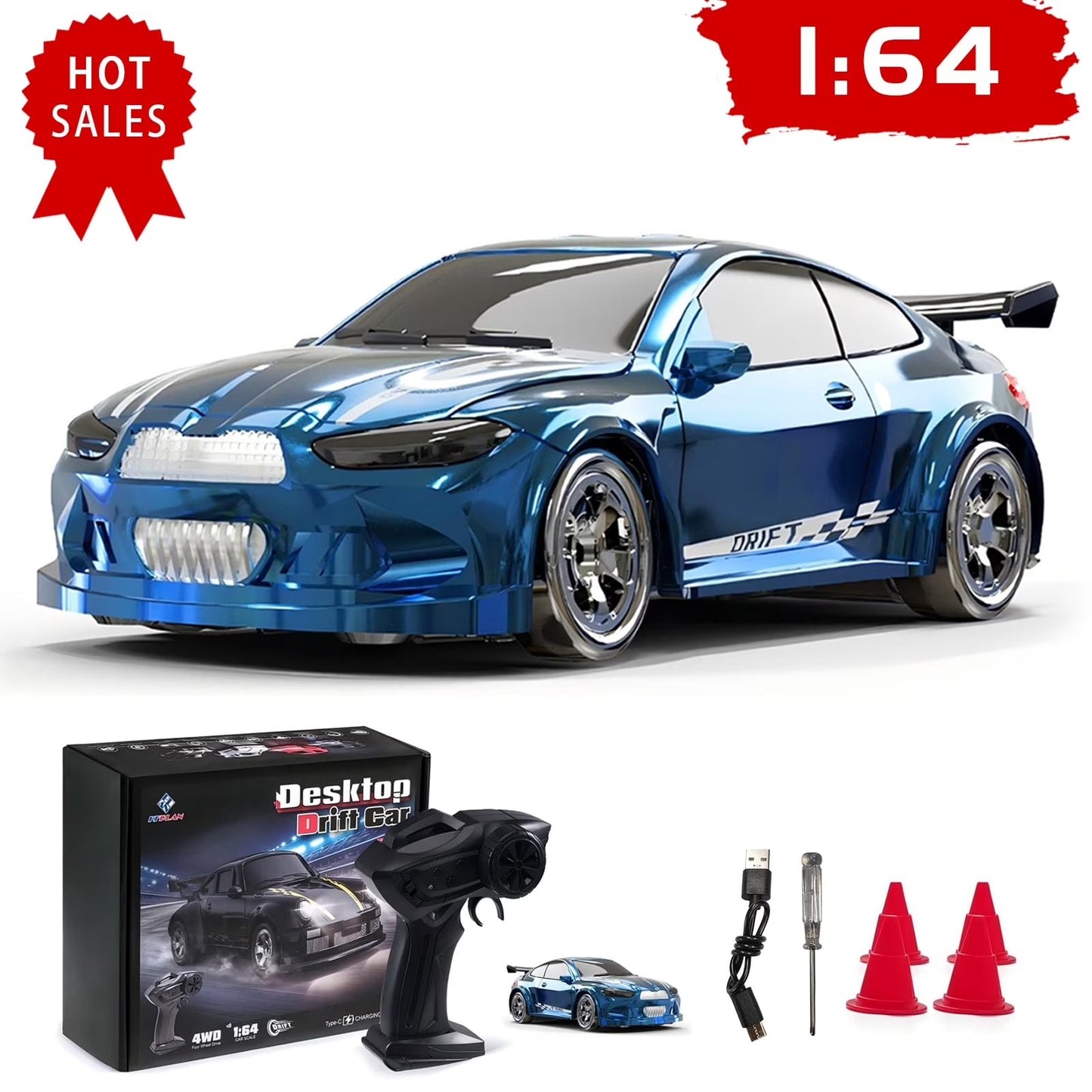 💯Christmas Gift🕹️RC Mini Drift Car🏎️
