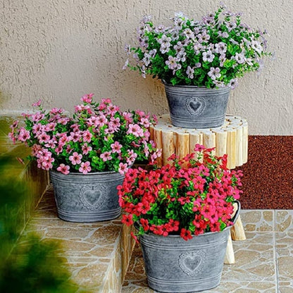 🔥Spring limited time sale-Buy 3 Save 20%💐Artificial Flowers for Outdoors-Violet pattern