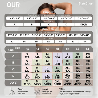 Last Day 49% OFF- Full Coverage Wireless Bra