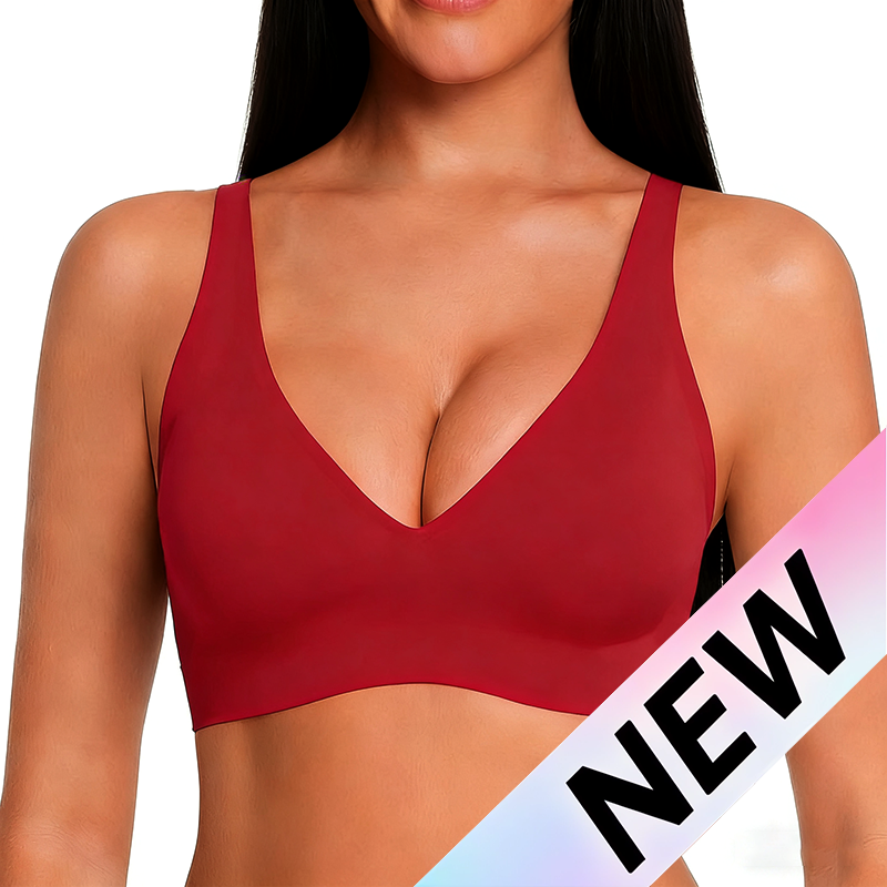 🎅🎄Christmas Sale Day! VRCOMFY Jelly Wireless Seamless Push-Up Bralette — Ultra-Comfortable T-Shirt Bra