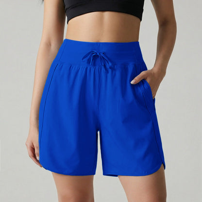 🌓Last Day 49% OFF⏰Hot Sale Women's Active Athletic Long Running High Wasistband Shorts
