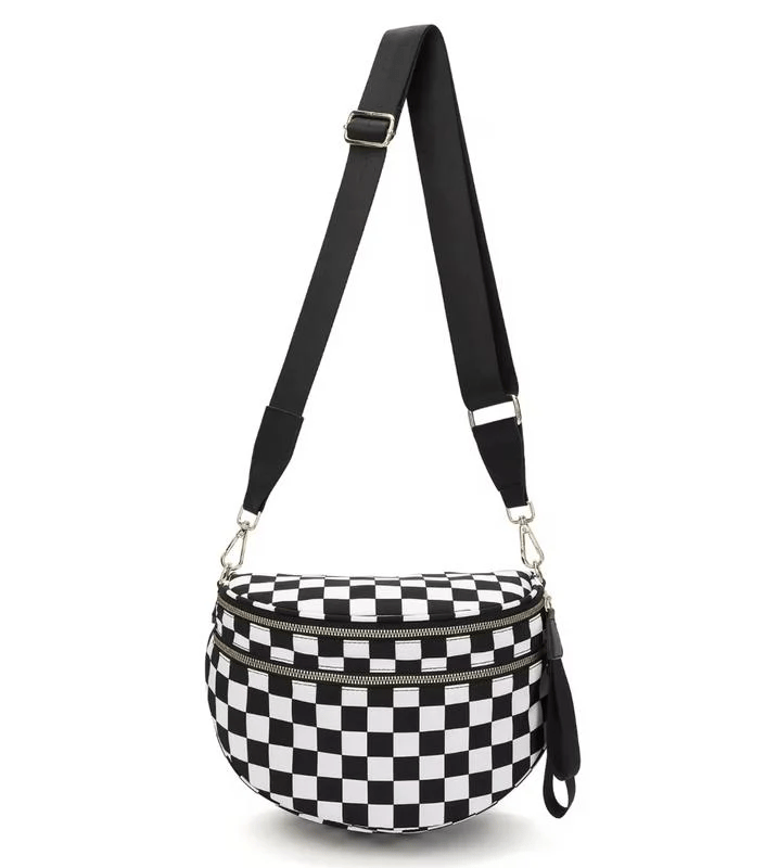 🔥Flash Sale - 49% OFF  Checkered Bum Bag