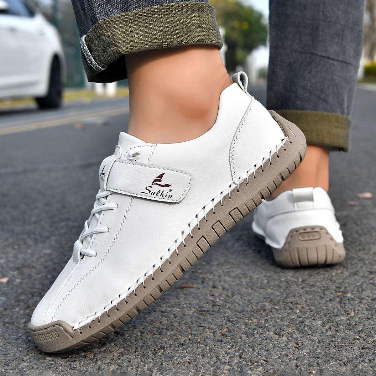 Final Day: 70% Off 🔥 Unisex Orthopedic Leather Casual Boots – Wide Fit, Roomy Toe Box, Arch Support, Waterproof, Pressure-Relieving – For Everyday Wear & Travel