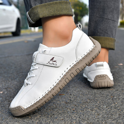 Final Day: 70% Off 🔥 Unisex Orthopedic Leather Casual Boots – Wide Fit, Roomy Toe Box, Arch Support, Waterproof, Pressure-Relieving – For Everyday Wear & Travel