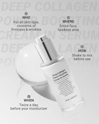 🏆 #1 Bestselling🏆--Glazed Skin Collagen Duo | Heavy Cream + Volufiline Serum, Full, Smooth and Glowing Skin✨