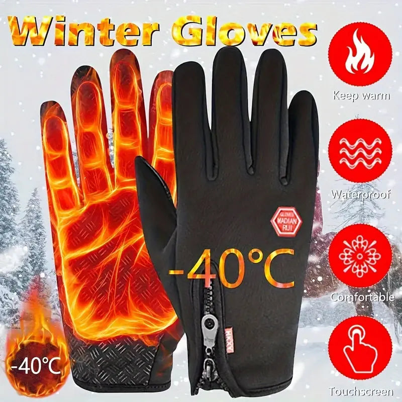 🔥Last Day 49%OFF🎁Winter Windproof Touchscreen Thermal Warm Gloves for Men and Women