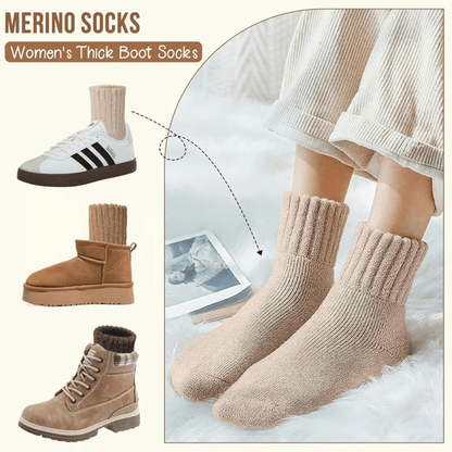 🔥(5 Pairs)Complete Your Comfort: Pair Your New Boots with the Cosiest Winter Socks!