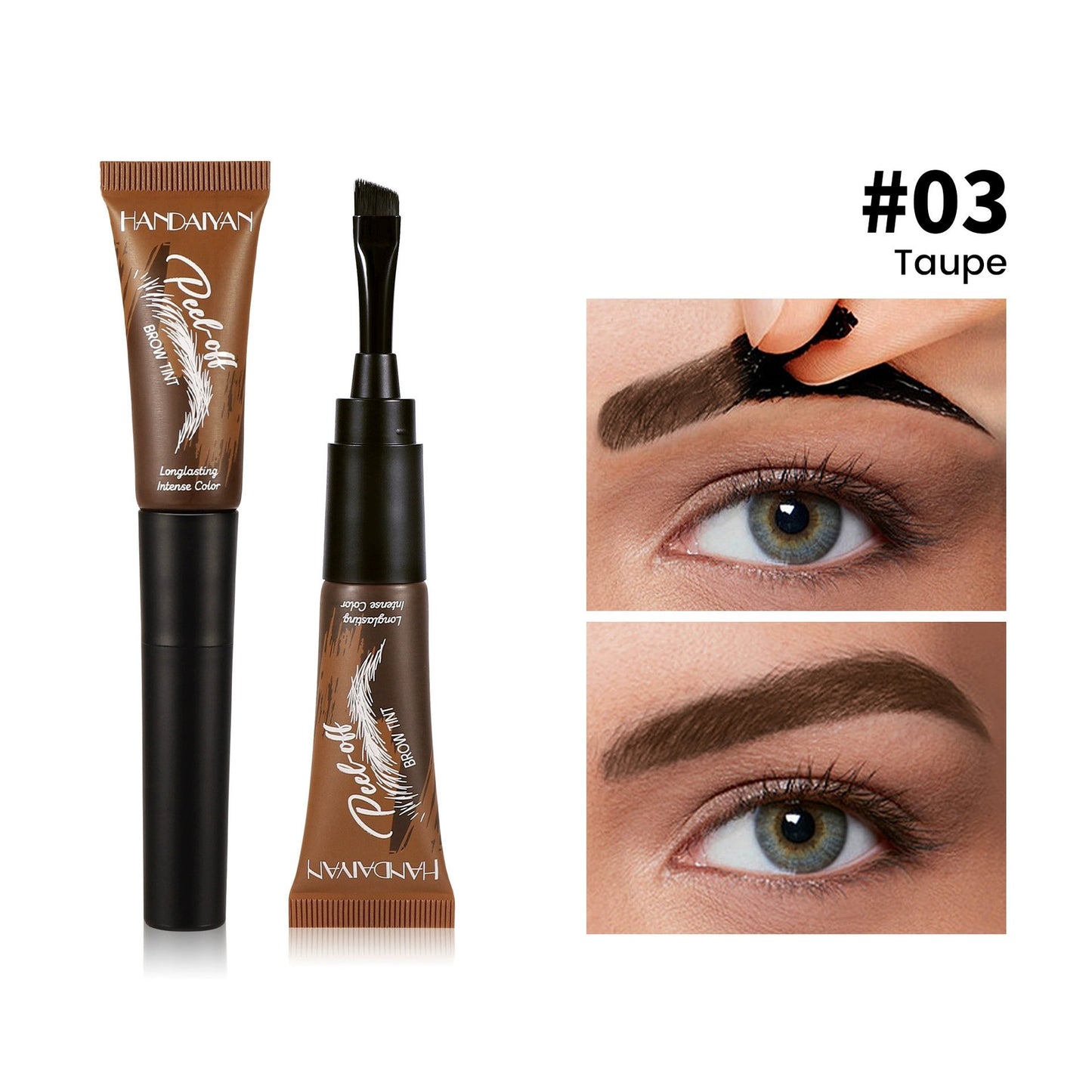 🌓Last Day 49% OFF-5-Color Tear-Off Brow Tint – Waterproof, Long-Lasting Pigment for Precise & Wild Brows, Easy-to-Use