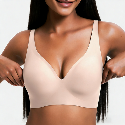 🎅🎄Christmas Sale Day! VRCOMFY Jelly Wireless Seamless Push-Up Bralette — Ultra-Comfortable T-Shirt Bra