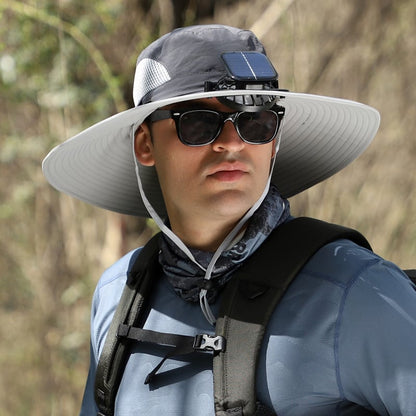 🔥Father's Day Sale 49% OFF - 2025 New Solar Fan Outdoor Fishing Hat