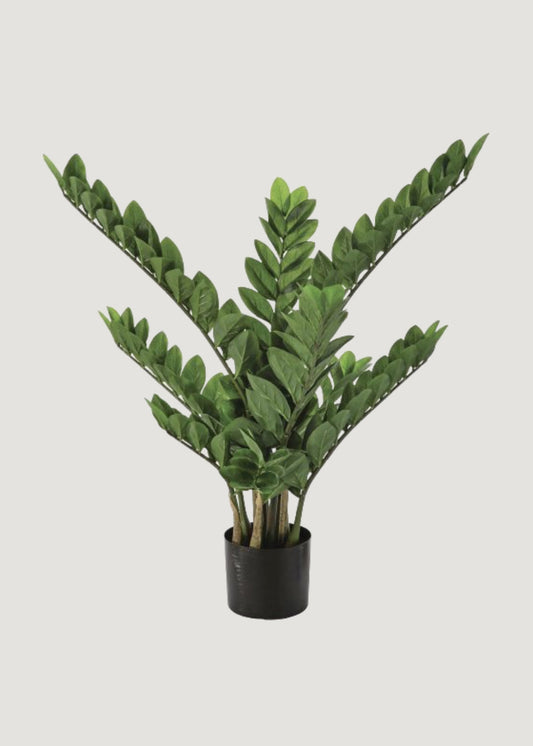 Fake UV Resistant Indoor/Outdoor Potted ZZ Plant - 31"