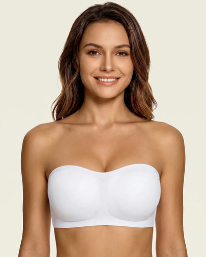 Strapless Non Slip Bandeau Jelly Bra