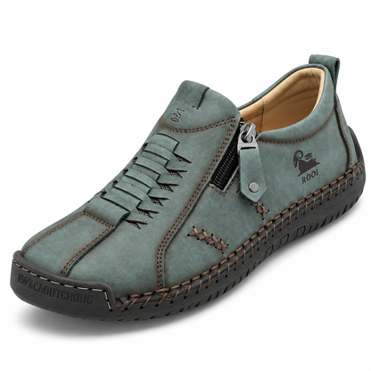 Last day 70% off 🔥-Women's Orthopedic Casual Leather Boots - Wide Toe, Arch Support, Waterproof, Pressure Relief for Everyday & Travel