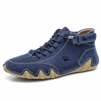 🔥70% OFF TODAY🎁Waterproof Boots Comfortable For Winter，Unisex Italian Handmade Suede Velcro High Boots