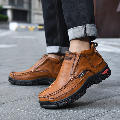 ⏰ 50% off - 2026 Newest Men's Orthopedic Leather Loafers