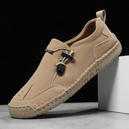2026 Women's Comfortable Handmade Leather Loafers | Casual Slip-On Walking Shoes (buy 2 free shipping)