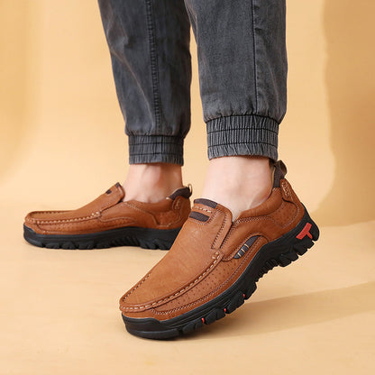 ⏰ 50% off - 2026 Newest Men's Orthopedic Leather Loafers