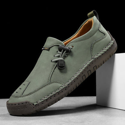 2026 Women's Comfortable Handmade Leather Loafers | Casual Slip-On Walking Shoes (buy 2 free shipping)