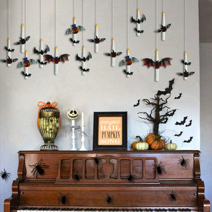 👻🎃Flameless Candles with Magic Wand Remote for Halloween Decor