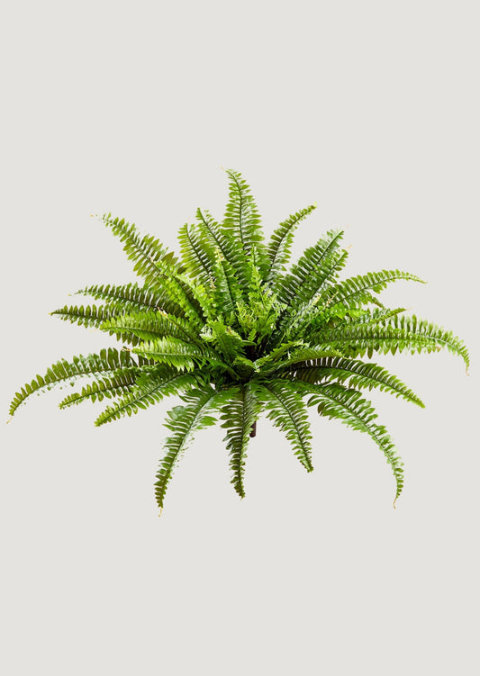 UV Resistant Indoor/Outdoor Fake Boston Fern Plant - 23"