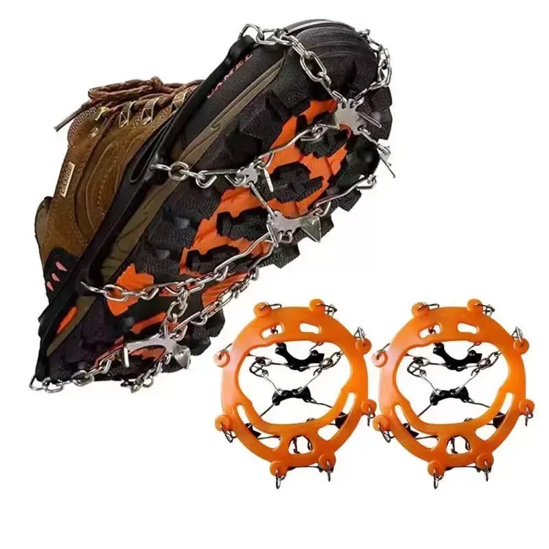 🔥LAST DAY 49% OFF - 🛠️Lightweight Crampons Anti-Slip Traction Snow Grips for Walking