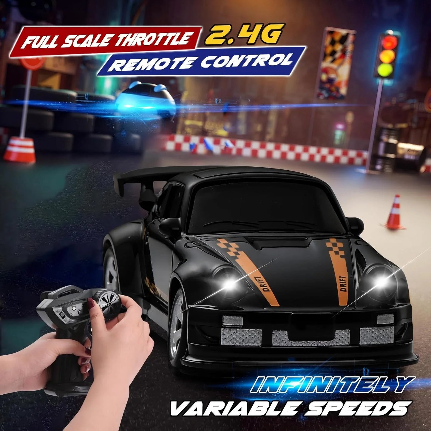 💯Christmas Gift🕹️RC Mini Drift Car🏎️
