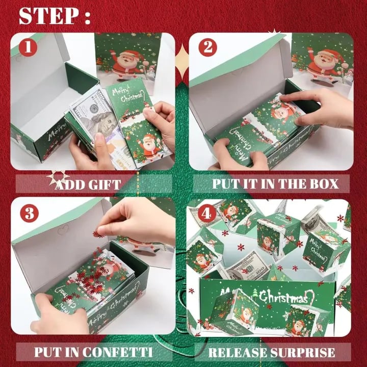 🔥LAST DAY BUY 3 GET 1 FREE🎁Newly Surprise Box Gift Box(Add to 4 Card)