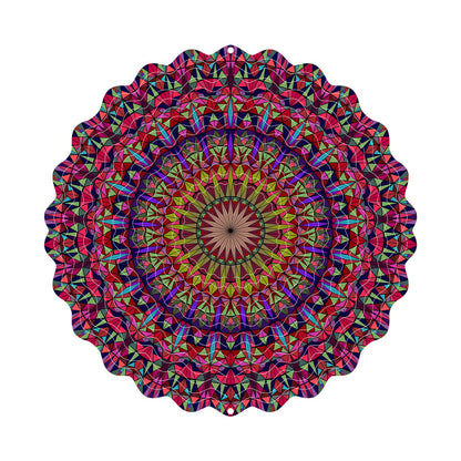 Hanging wind spinners for indoor and outdoor use