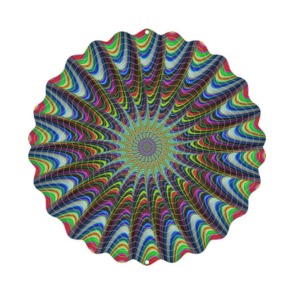 Hanging wind spinners for indoor and outdoor use