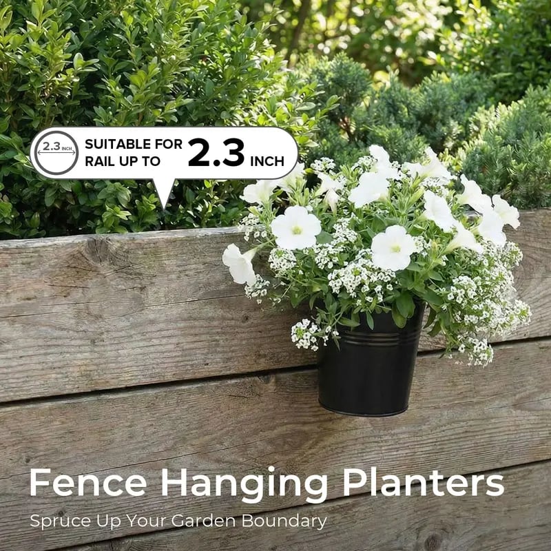 🌿 Verdant Metal Hanging Planter