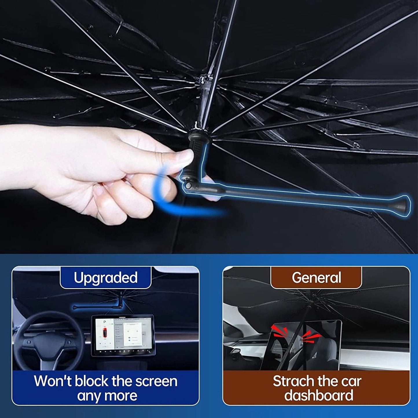 Last Day 49%OFF🔥UPF50+ Portable Car  Sunshade