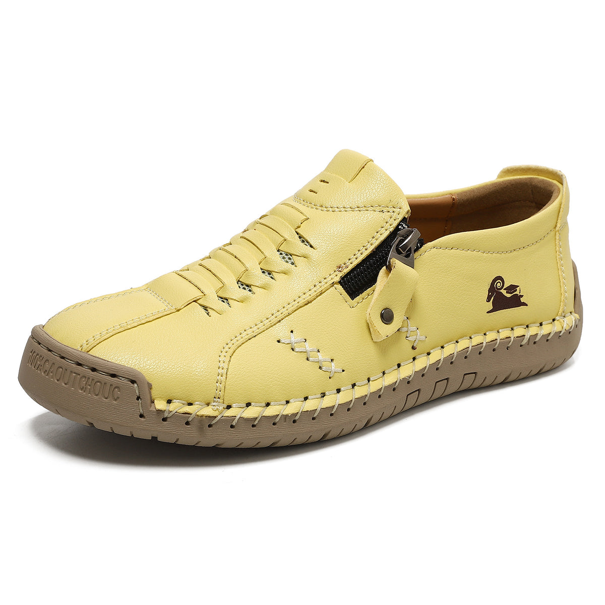 Women's Orthopedic Casual Leather Boots - Wide Toe, Arch Support, Waterproof, Pressure Relief for Everyday & Travel