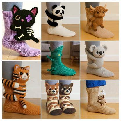 🔥LAST DAY 70% OFF - 🦥Animal Socks🧦