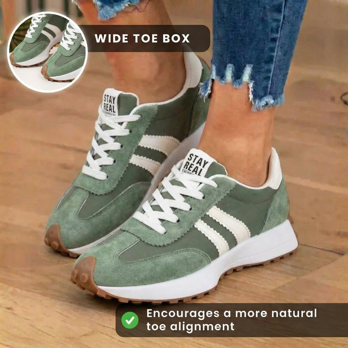 Classic  sneakers with a timeless style