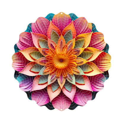 Hanging wind spinners for indoor and outdoor use